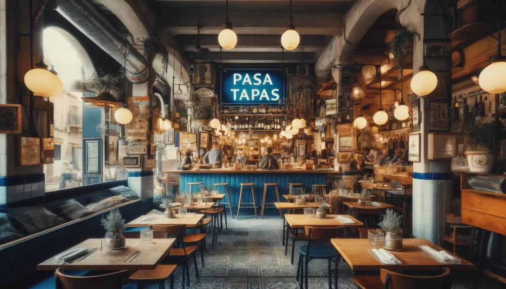 Representación Pasa Tapas en Barcelona