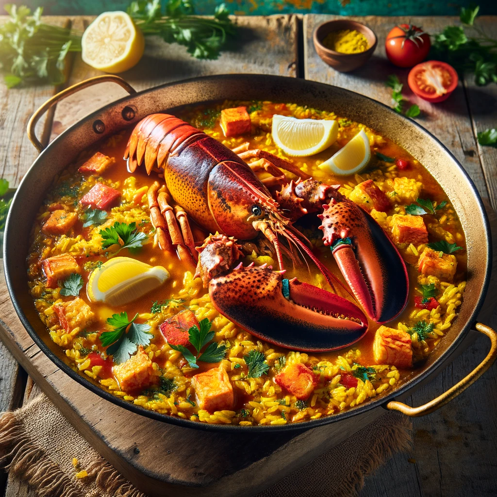 Arroz con bogavante